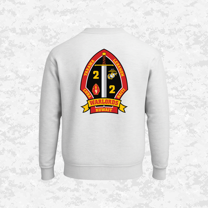 2nd Battalion 2nd Marines Unit "Warlords" #4 | Sweatshirt