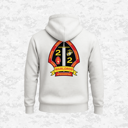 2nd Battalion 2nd Marines Unit "Warlords" Classic Edition #1 | Hoodie