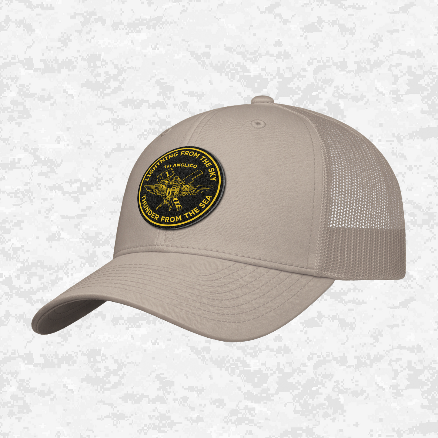 1st ANGLICO Jack | Lightning From The Sky, Thunder From The Sea | Snapback Hat