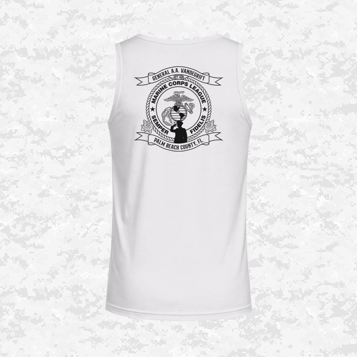 Marine Corps League | General A.A. Vandegrift Detachment #68 | DRIFIT Sleeveless, Tank, Sleeveless Hoodie