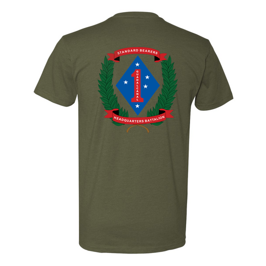 Headquarters Battalion 1st Marine Division Standard Bearers