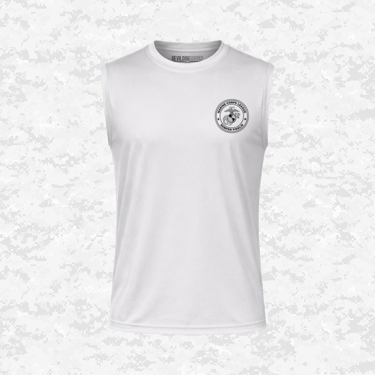 Marine Corps League | General A.A. Vandegrift Detachment #68 | DRIFIT Sleeveless, Tank, Sleeveless Hoodie