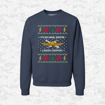 4th ANGLICO | 4th Air Naval Gunfire Liaison Company | Ugly Christmas Sweaters