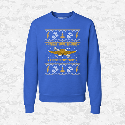 4th ANGLICO | 4th Air Naval Gunfire Liaison Company | Ugly Christmas Sweaters