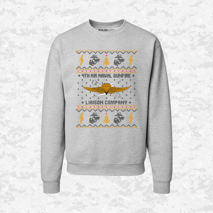 4th ANGLICO | 4th Air Naval Gunfire Liaison Company | Ugly Christmas Sweaters