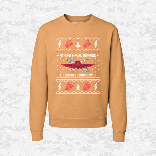 4th ANGLICO | 4th Air Naval Gunfire Liaison Company | Ugly Christmas Sweaters