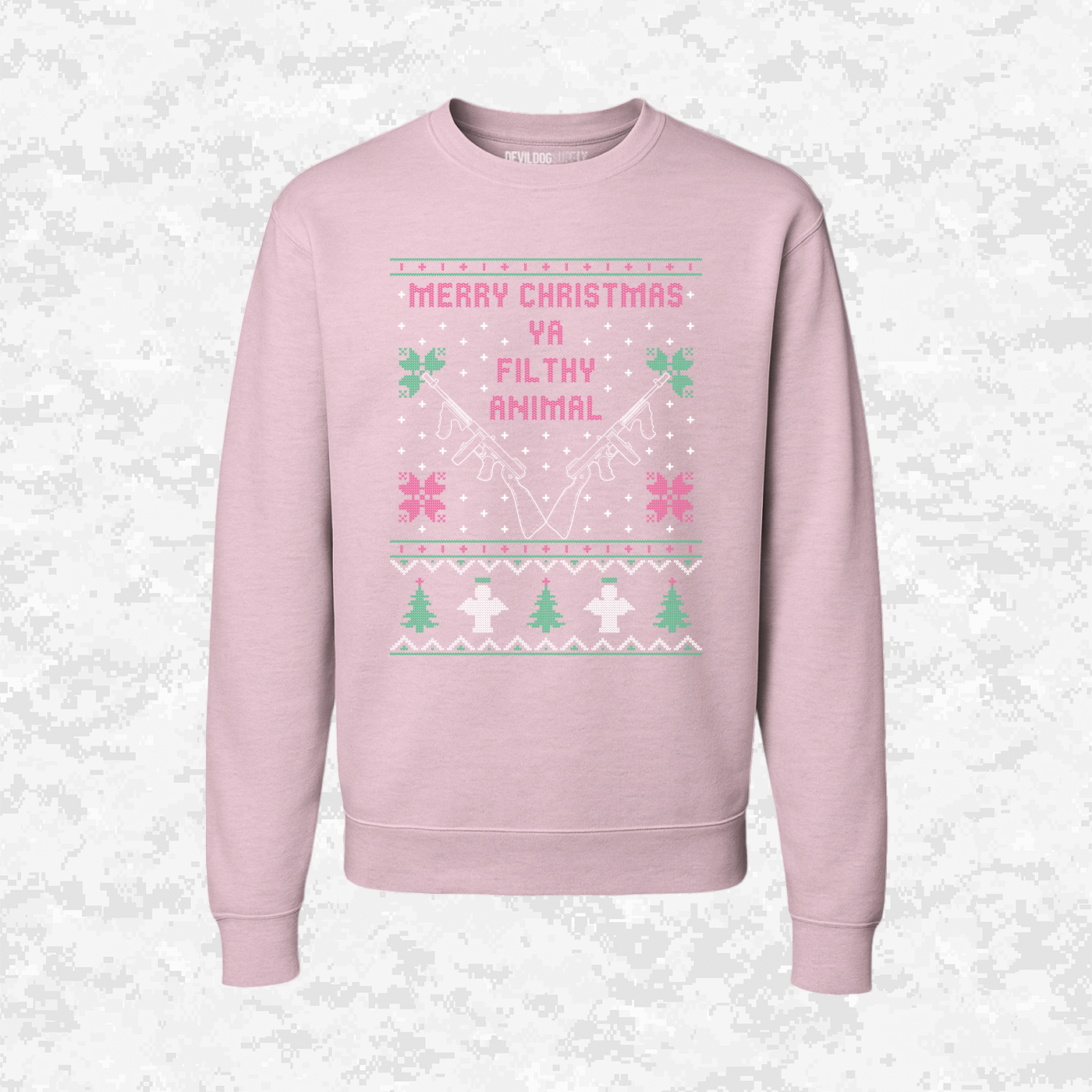 Merry Christmas | Ya Filthy Animal | Ugly Christmas Sweaters
