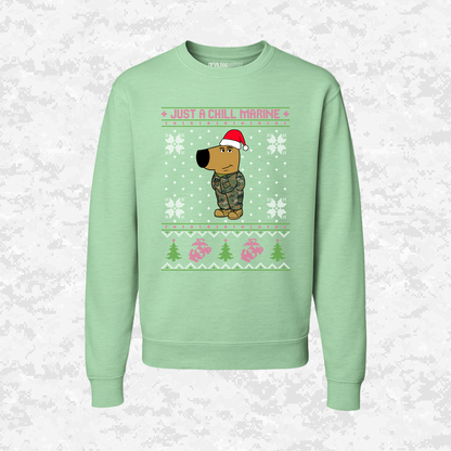 Just a Chill Marine | Ugly Christmas Sweaters