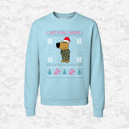 Just a Chill Marine | Ugly Christmas Sweaters