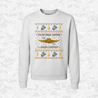 4th ANGLICO | 4th Air Naval Gunfire Liaison Company | Ugly Christmas Sweaters
