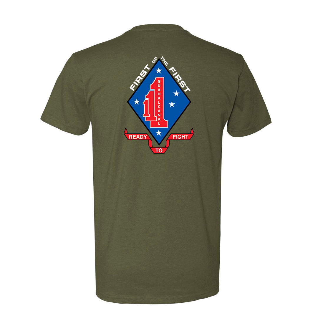 1st Battalion 1st Marines Unit "First of the First" Shirt