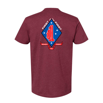 1st Battalion 1st Marines Unit "First of the First" Shirt