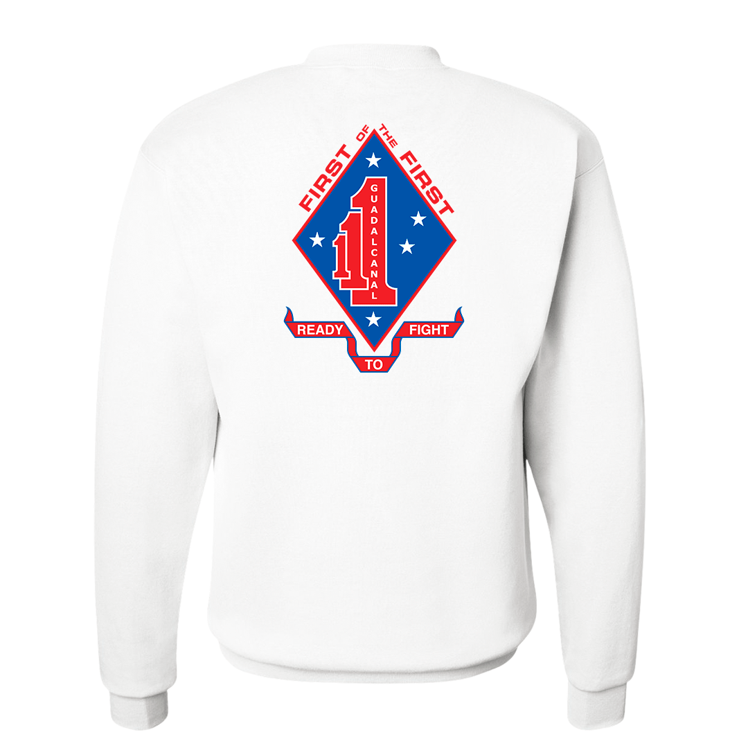 1st Battalion 1st Marines Unit "First of the First" Sweatshirt