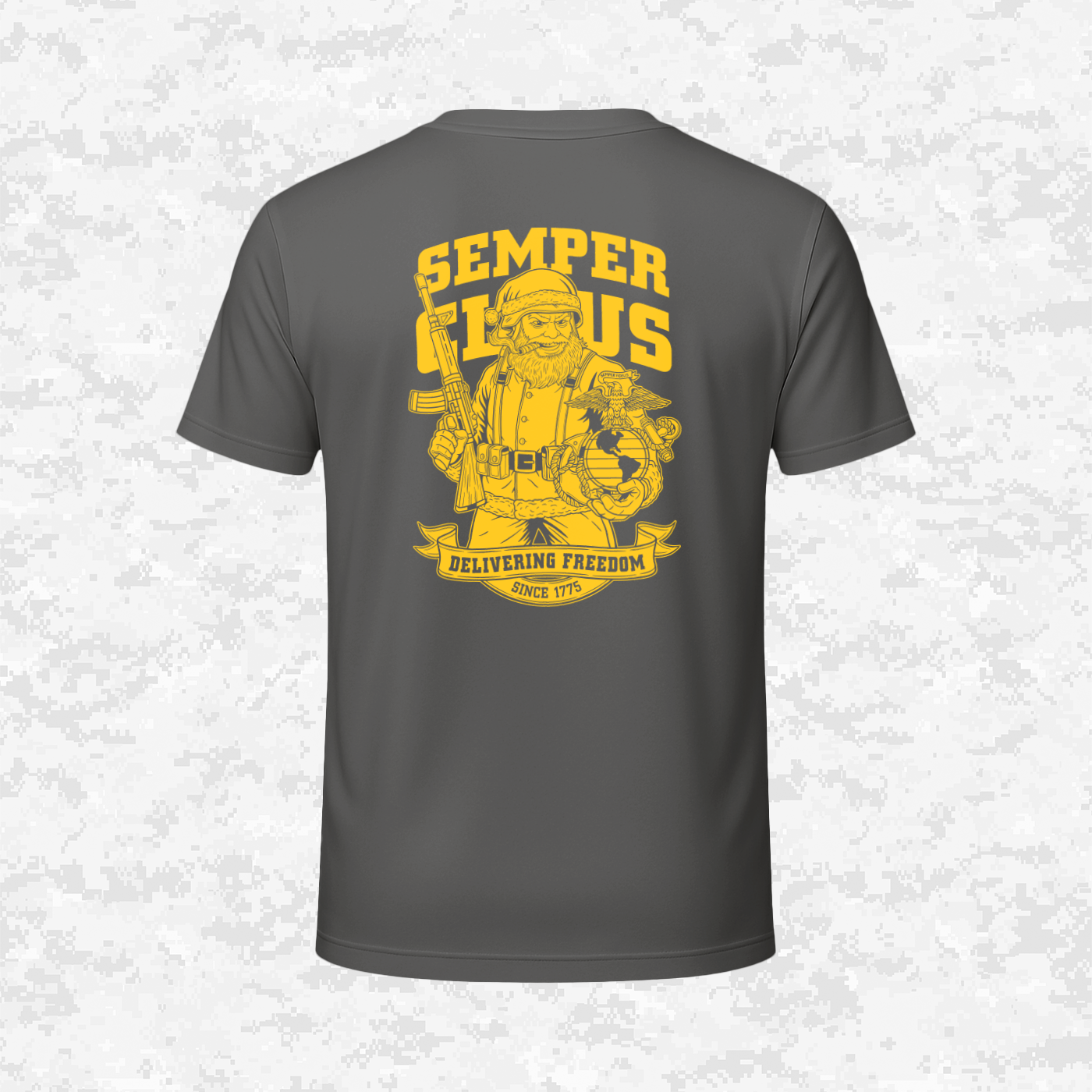 Semper Claus | Delivering Freedom | DRIFIT T-shirt
