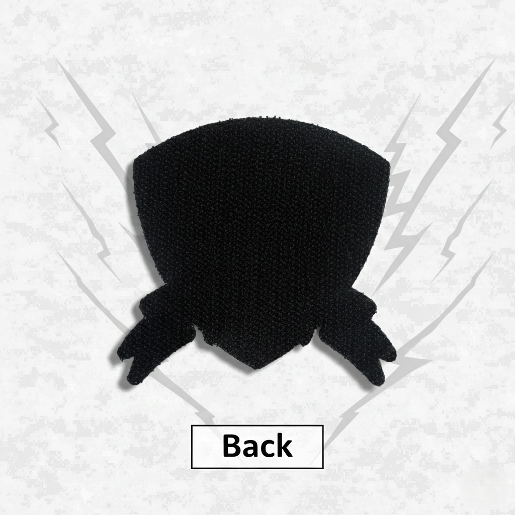 Leather Patch | 2nd Battalion 3rd Marines "Island Warriors" | Velcro Backed | Brown / Black