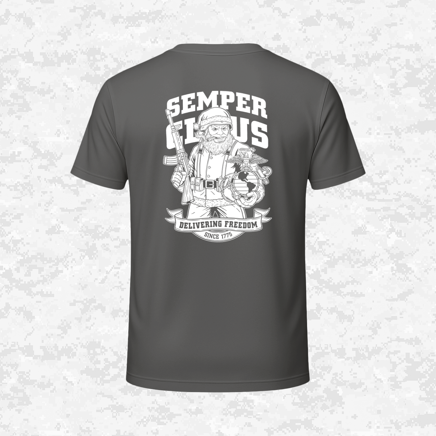 Semper Claus | Delivering Freedom | DRIFIT T-shirt