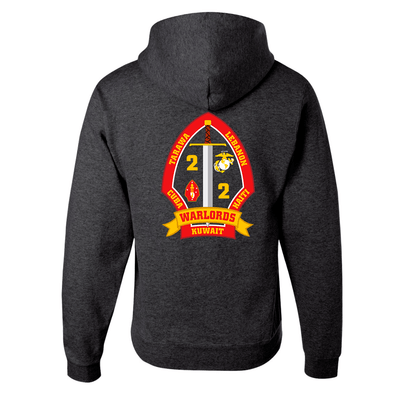 2nd Battalion 2nd Marines Unit "Warlords" #3 Hoodie