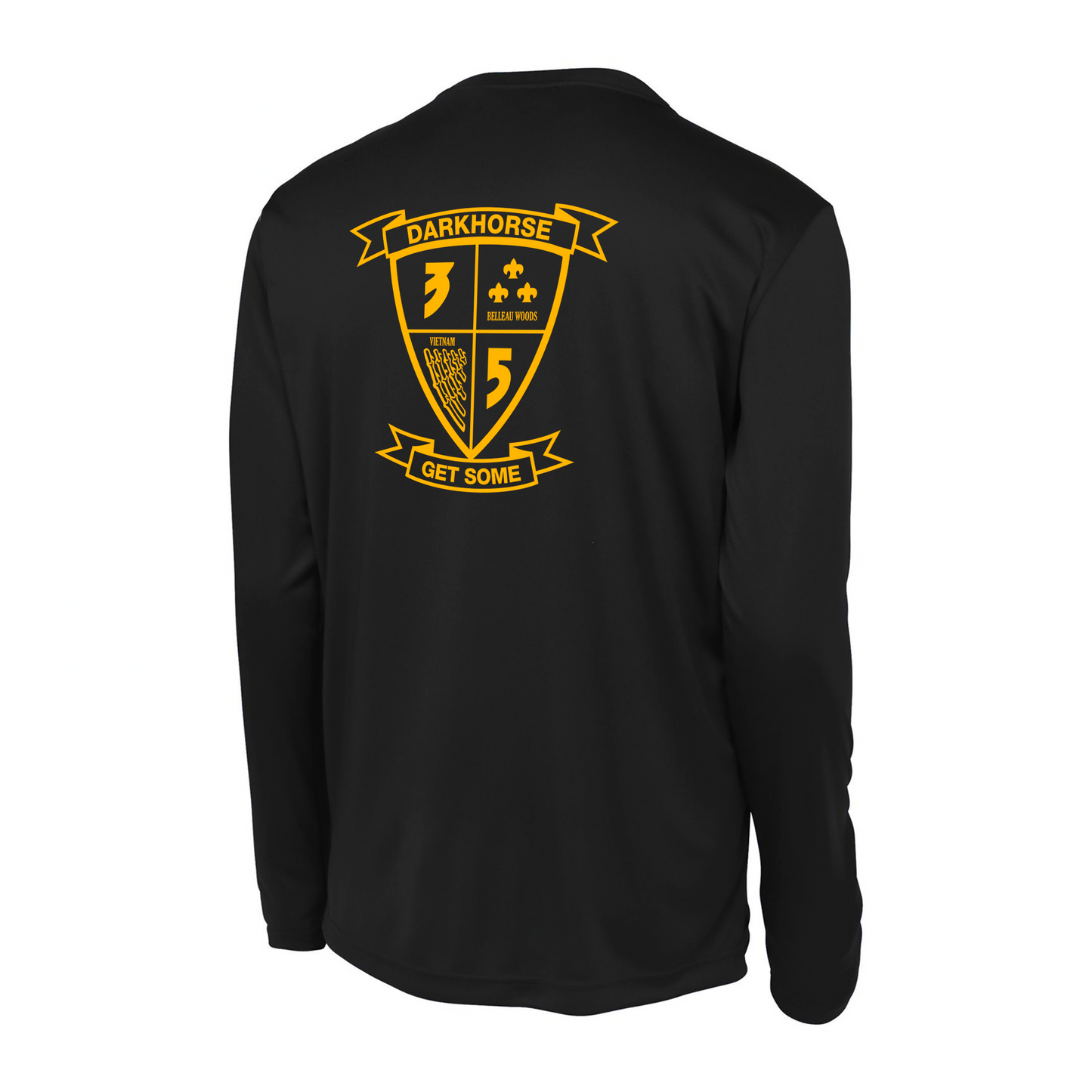 3rd Battalion 5th Marines Unit "Darkhorse" DRIFIT Long sleeve, Hoodie