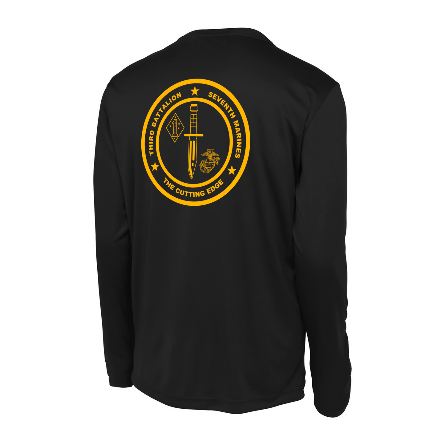 3rd Battalion 7th Marines Unit "The Cutting Edge" #2 DRIFIT Long sleeve, Hoodie