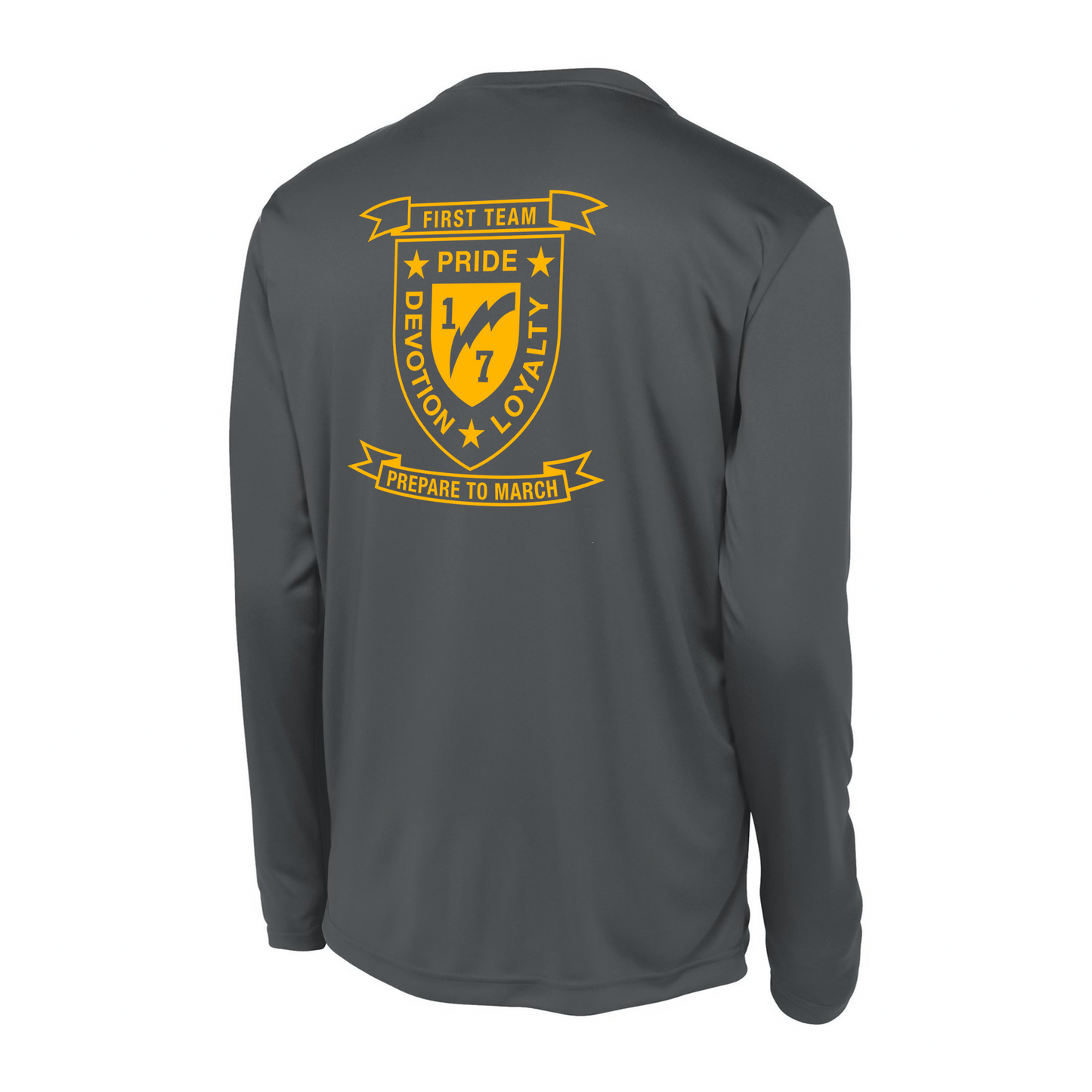 1st Battalion 7th Marines Unit ¨First Team¨ DRIFIT Long sleeve, Hoodie