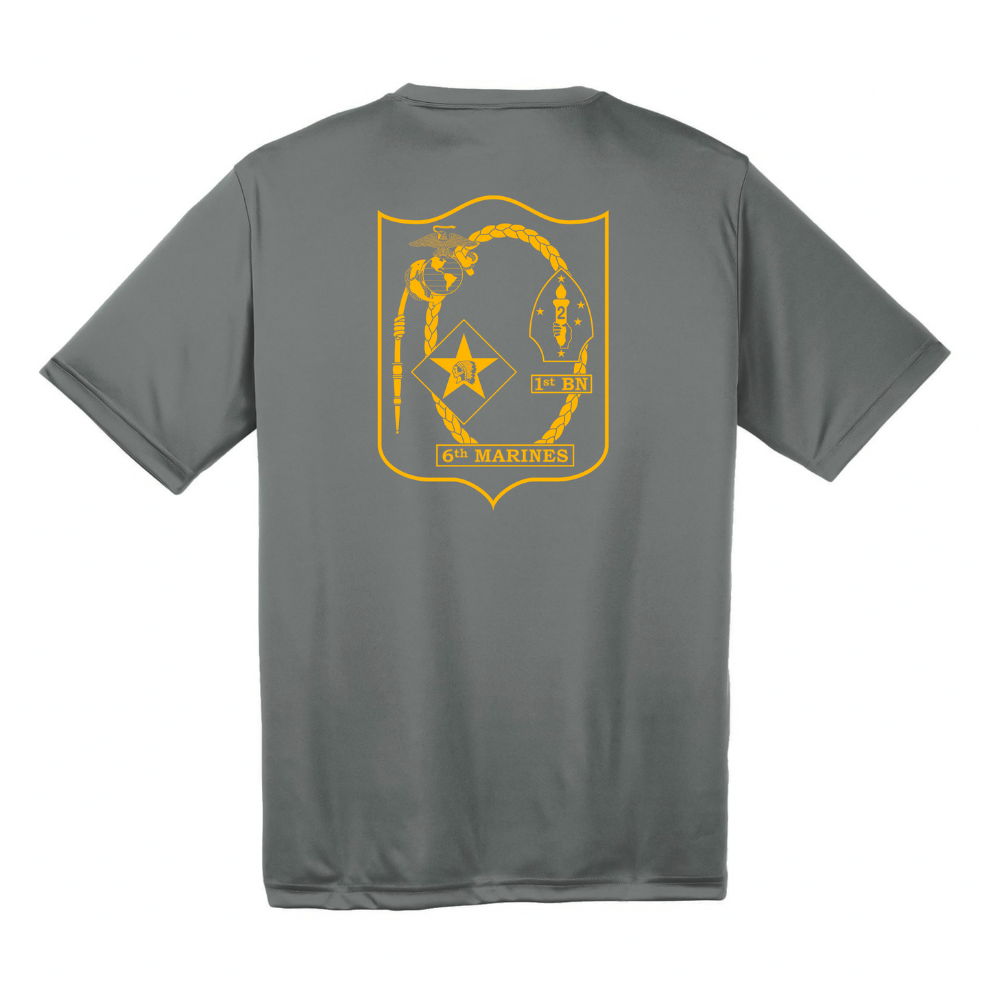 1st Battalion 6th Marines Unit "1/6 Hard" #2 DRIFIT Shirt