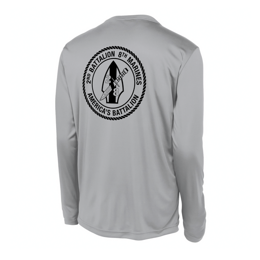 2nd Battalion 8th Marines Unit "America's Battalion" DRIFIT Long sleeve, Hoodie