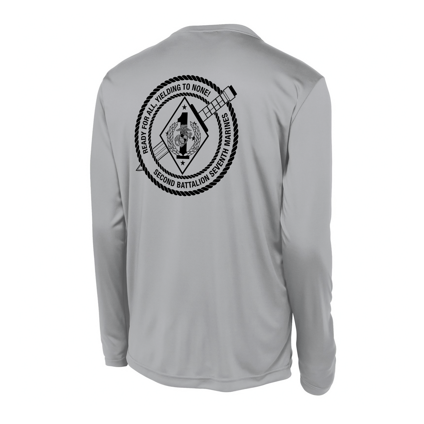 2nd Battalion 7th Marines Unit "War Dogs" DRIFIT Long sleeve, Hoodie