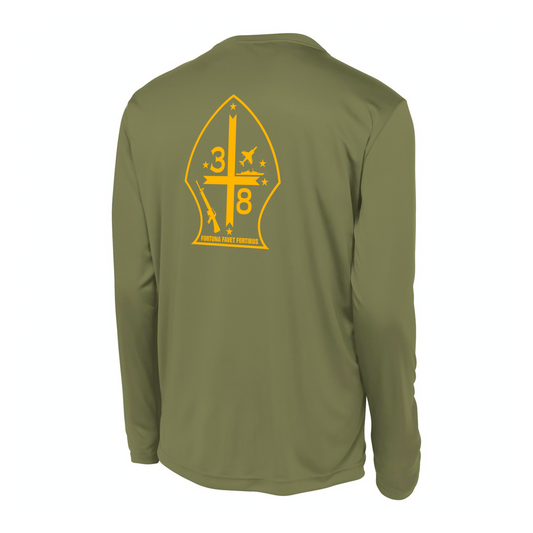 3rd Battalion 8th Marines Unit "The Commandant's Battalion" DRIFIT Long sleeve, Hoodie