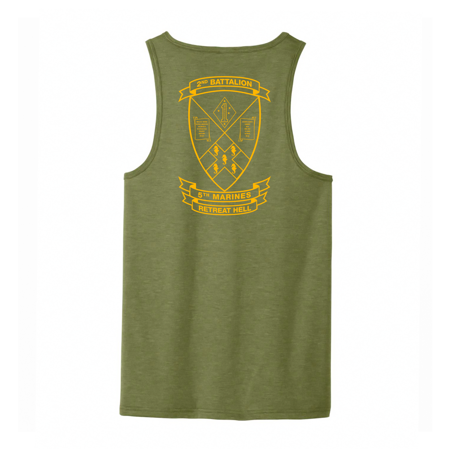 2nd Battalion 5th Marines Unit "Marauders" DRIFIT Sleeveless, Tank, Sleeveless Hoodie