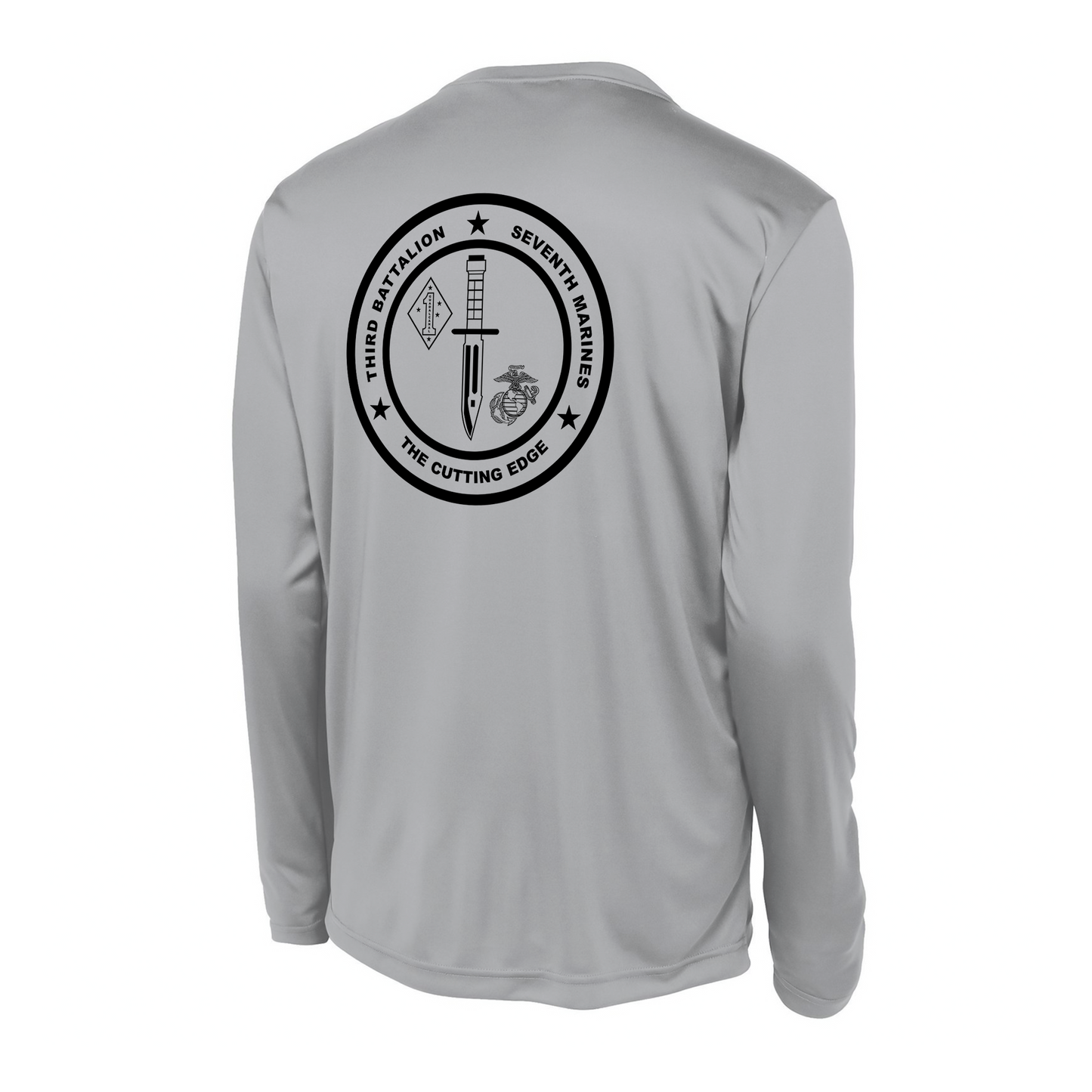 3rd Battalion 7th Marines Unit "The Cutting Edge" #2 DRIFIT Long sleeve, Hoodie