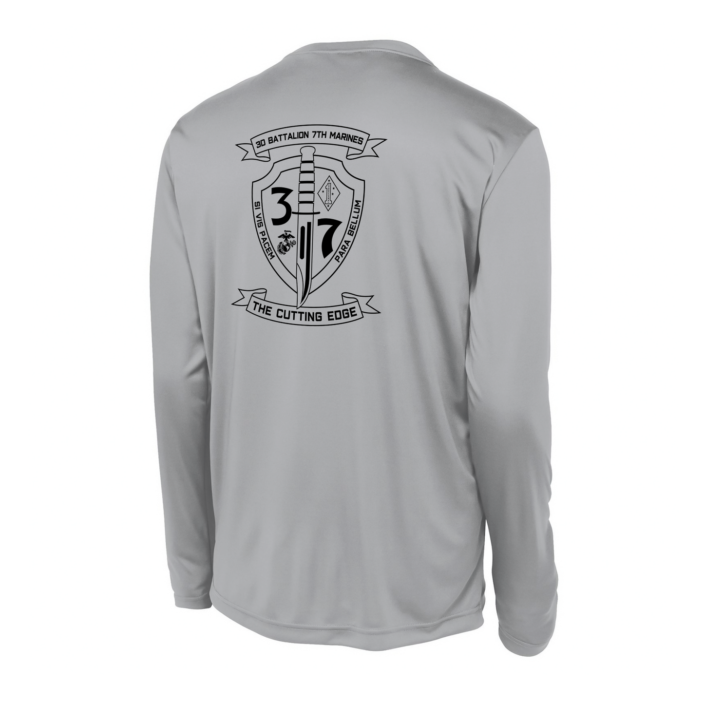 3rd Battalion 7th Marines Unit "The Cutting Edge" DRIFIT Long sleeve, Hoodie