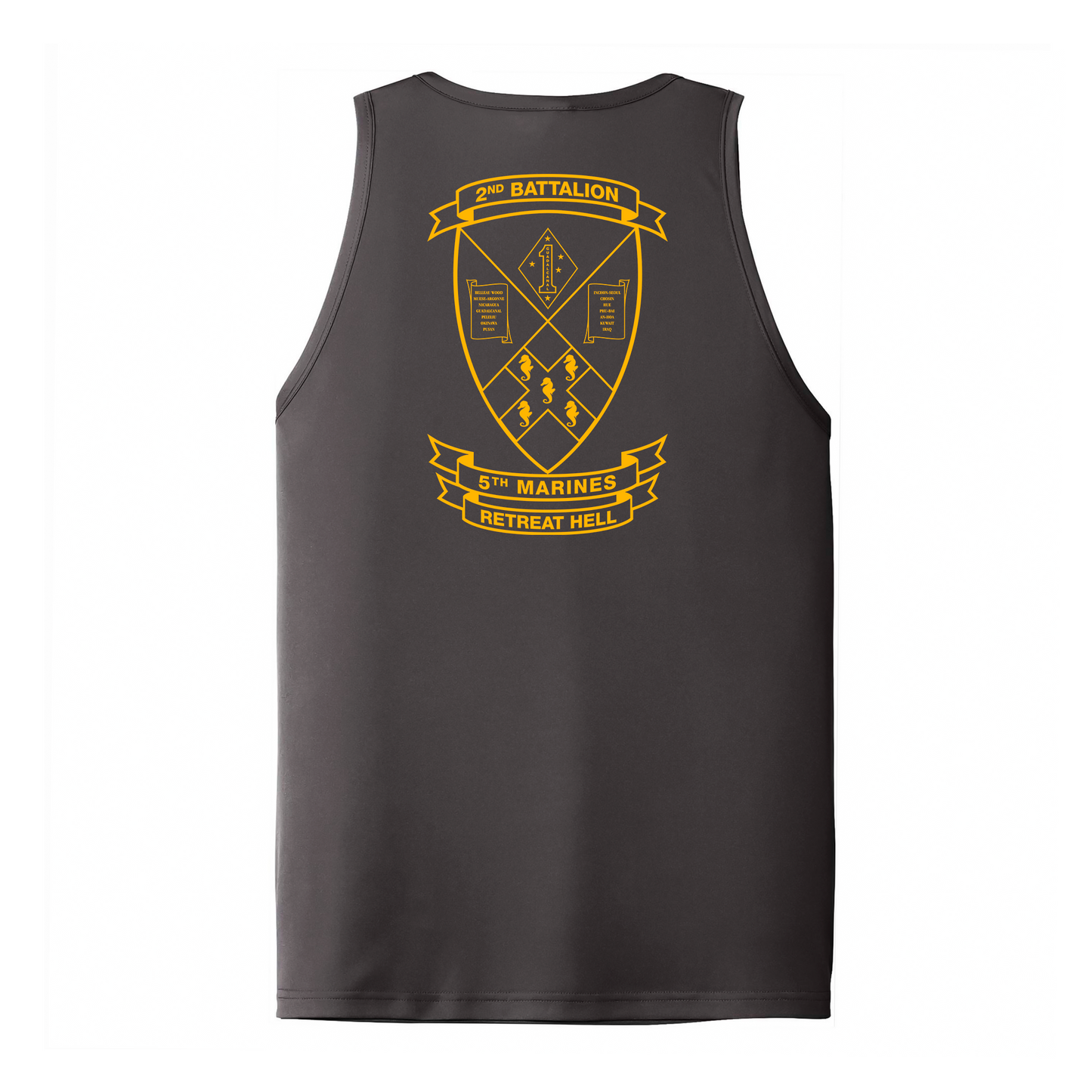 2nd Battalion 5th Marines Unit "Marauders" DRIFIT Sleeveless, Tank, Sleeveless Hoodie