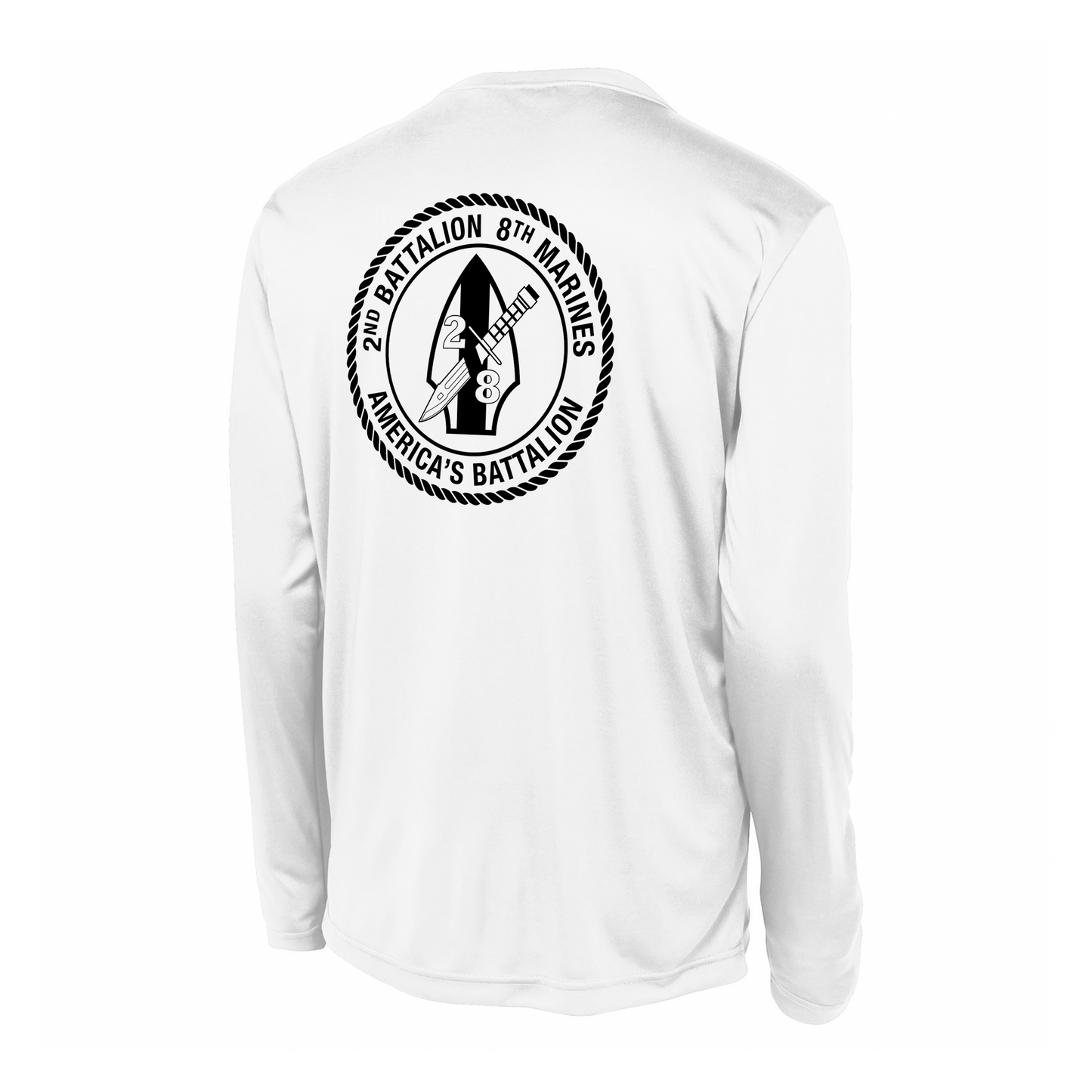 2nd Battalion 8th Marines Unit "America's Battalion" DRIFIT Long sleeve, Hoodie