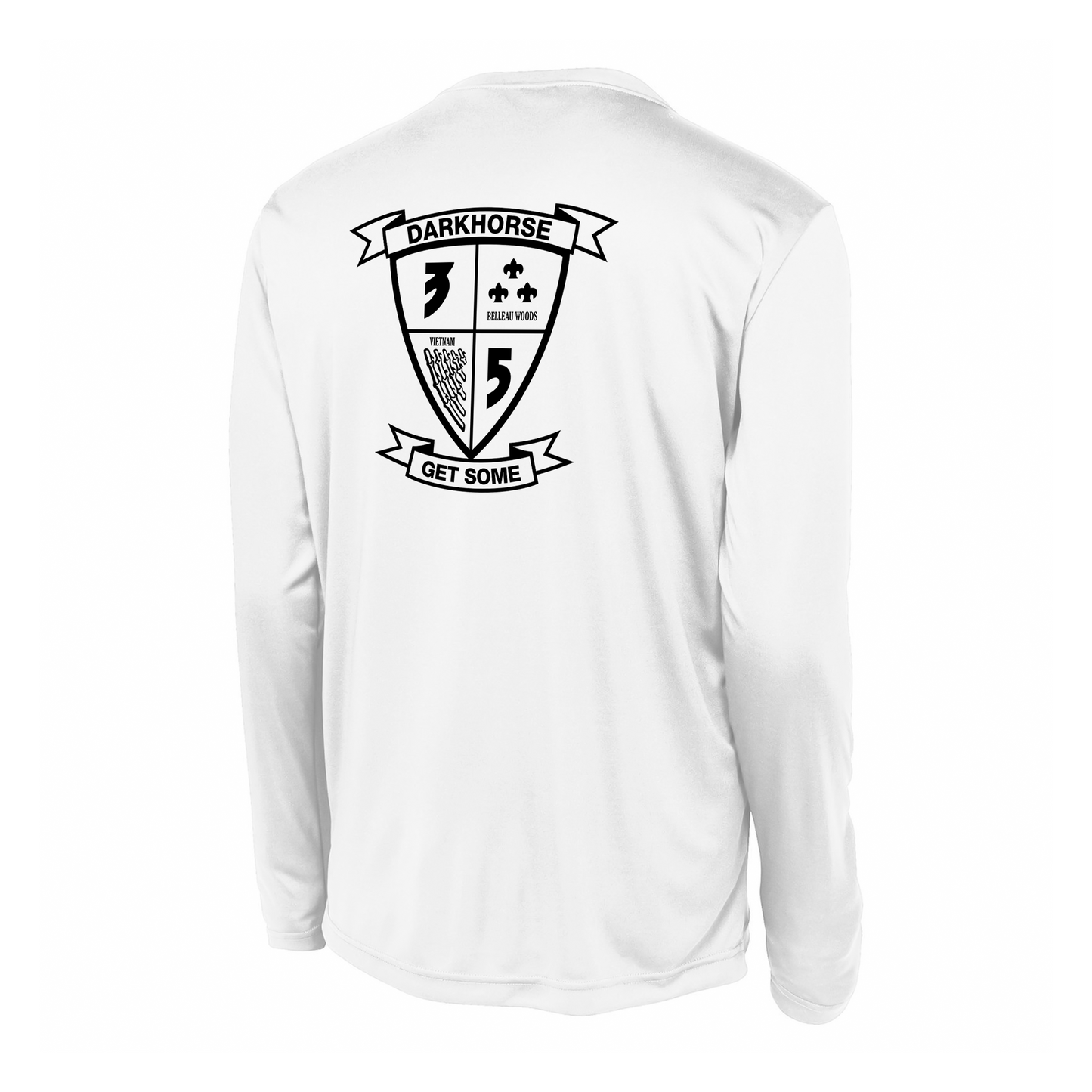 3rd Battalion 5th Marines Unit "Darkhorse" DRIFIT Long sleeve, Hoodie