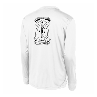 2nd Battalion 2nd Marines Unit "Warlords" #2 DRIFIT Long sleeve, Hoodie