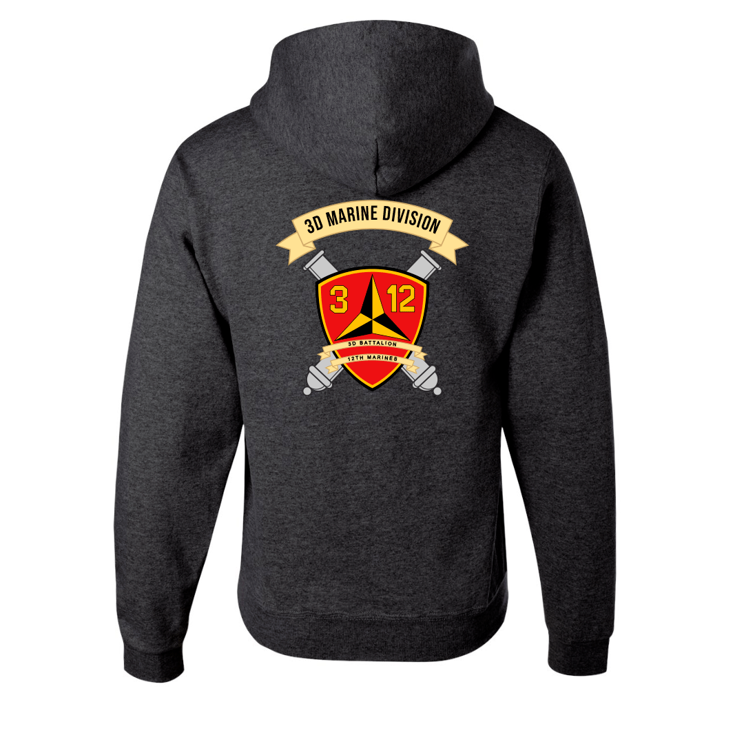 3rd Battalion 12th Marines Unit "Warriors of the Pacific" Hoodie