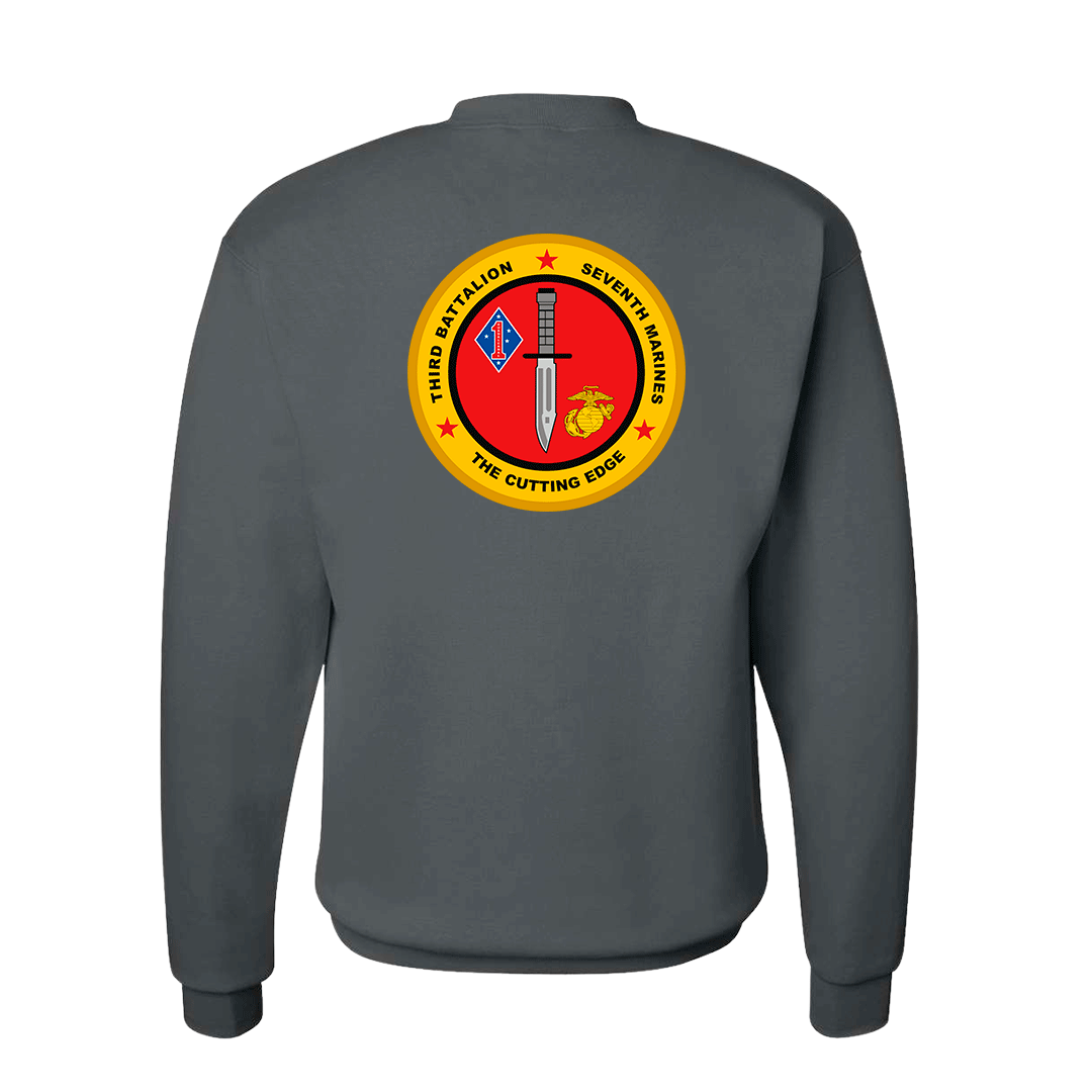 3rd Battalion 7th Marines Unit "The Cutting Edge" Sweatshirt #2