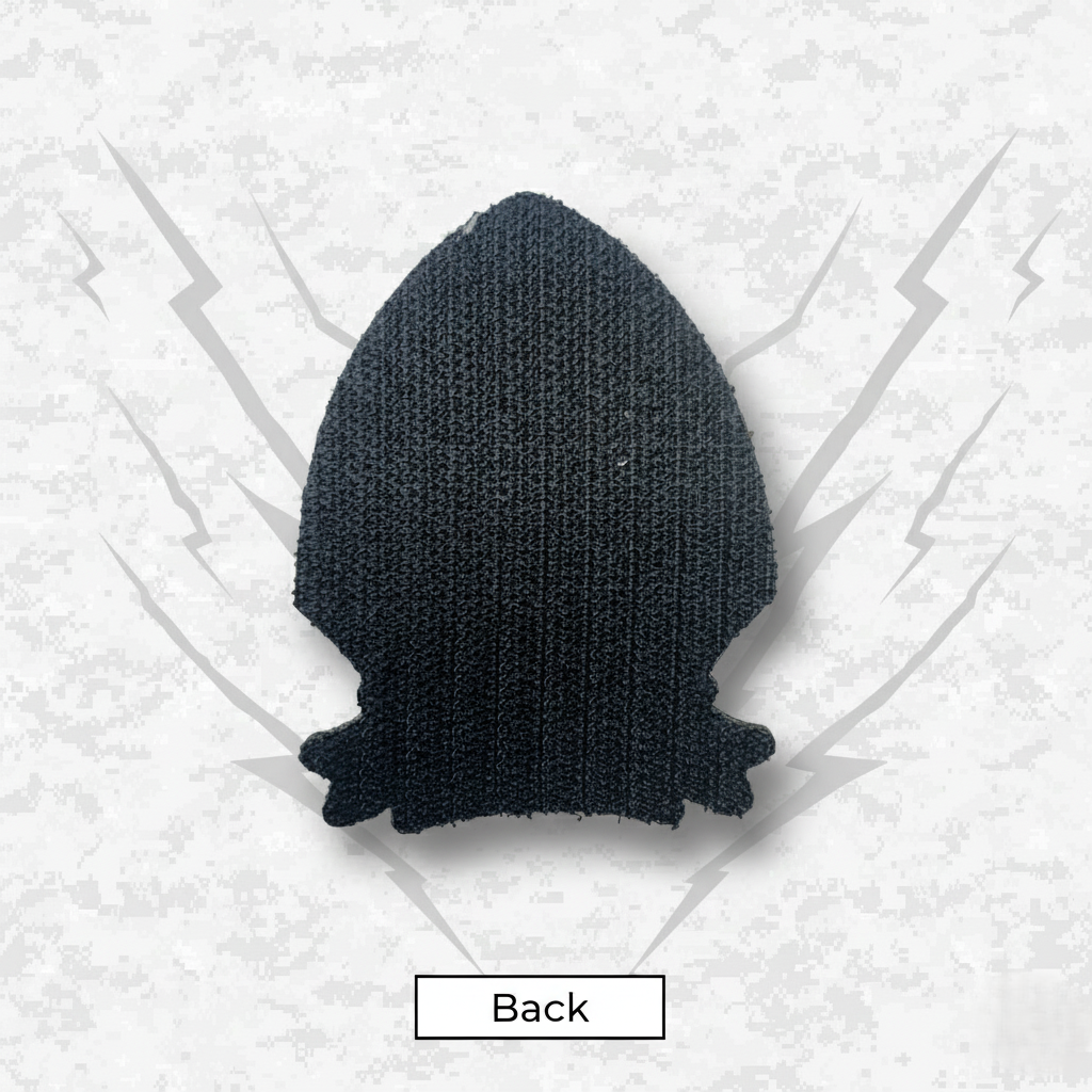 Leather Patch | 2nd Battalion 2nd Marines "Warlords" #1 | Velcro Backed