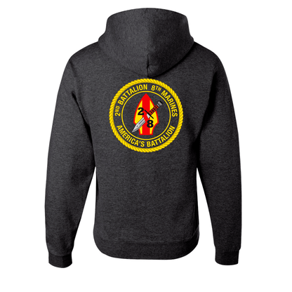 2nd Battalion 8th Marines Unit "America's Battalion" Hoodie