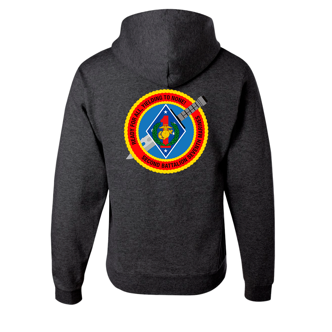 2nd Battalion 7th Marines Unit "War Dogs" Hoodie