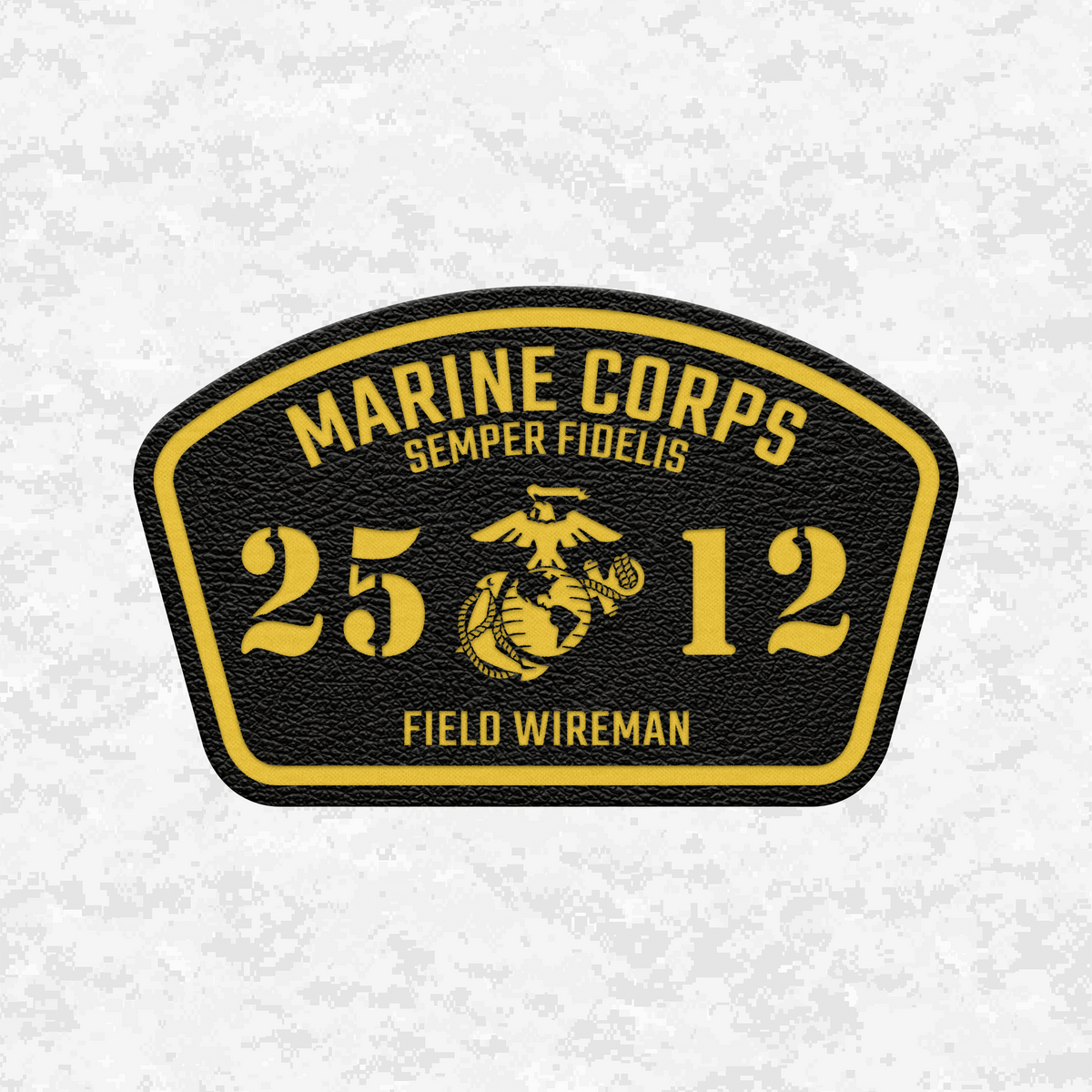 MOS 2512 Field Wireman | Leather Patch | Velcro Backed