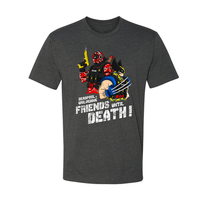 "Friends until Death" Deadpool & Wolverine T-shirt
