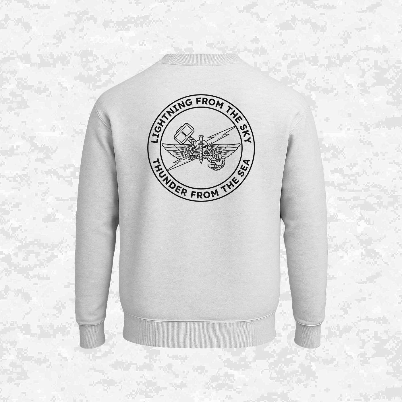 1st ANGLICO | Lightning From The Sky, Thunder From The Sea | Sweatshirt