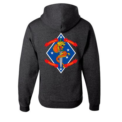 1st Battalion 4th Marines Unit "The China Marines" Hoodie