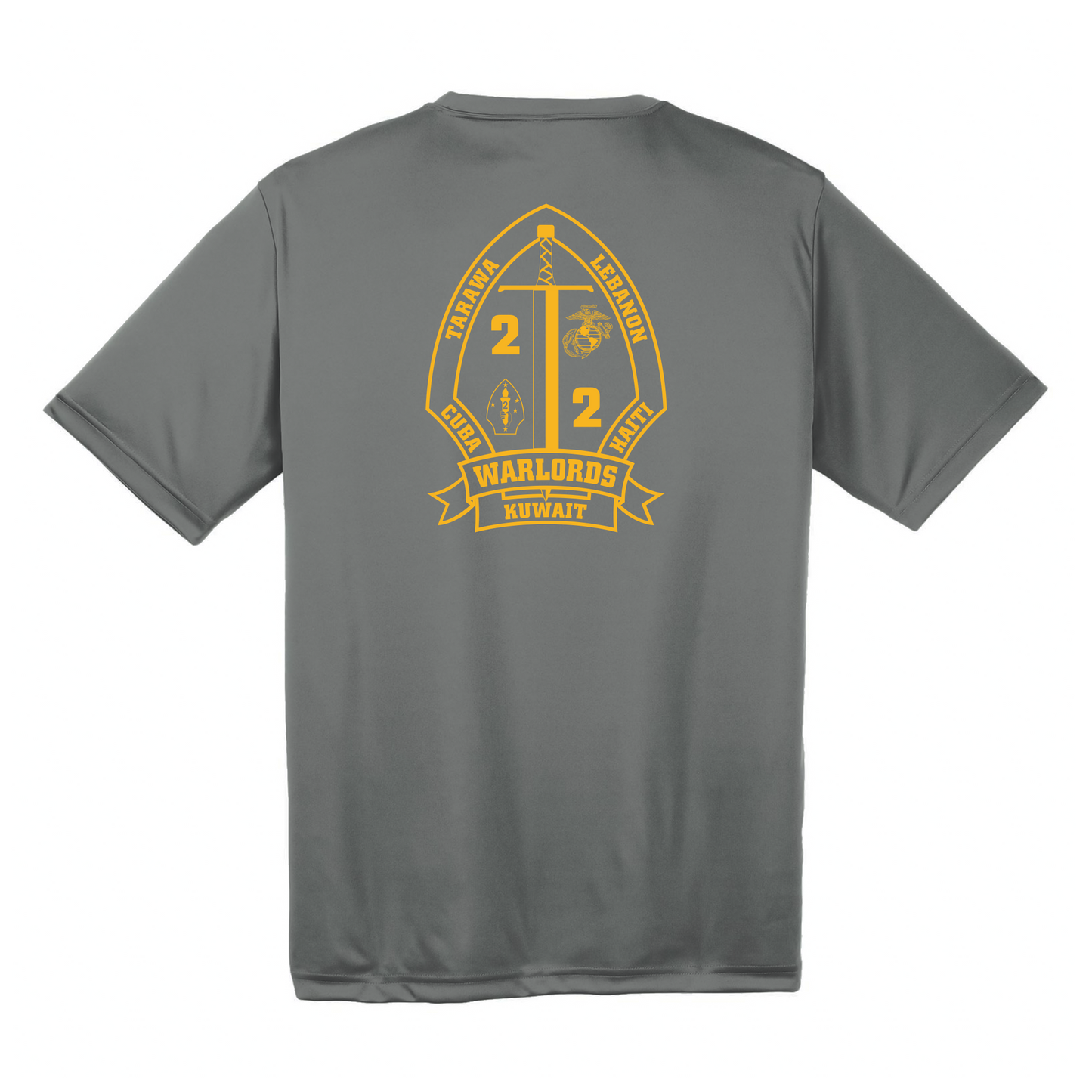 2nd Battalion 2nd Marines Unit "Warlords" #3 DRIFIT Shirt