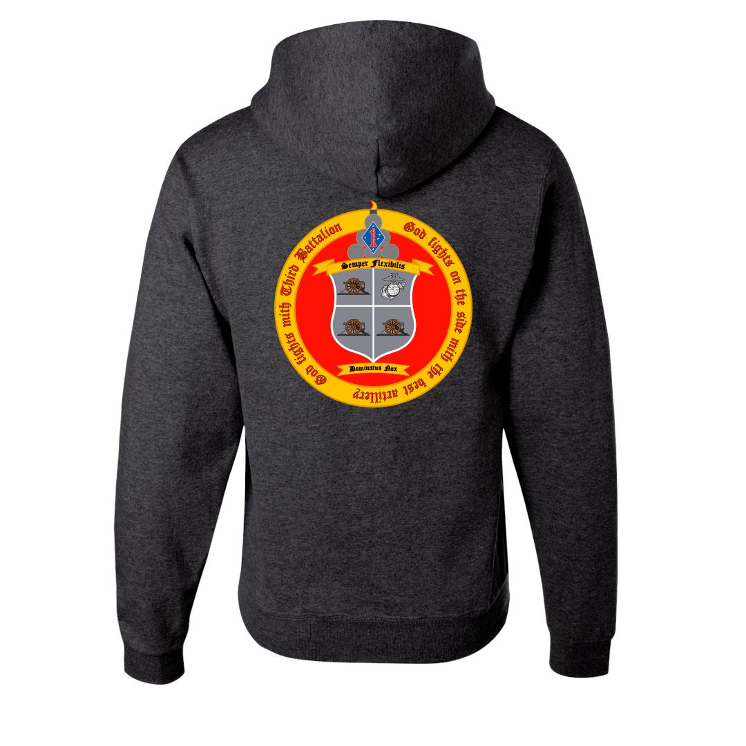 3rd Battalion 11th Marines Unit "Thunder" Hoodie