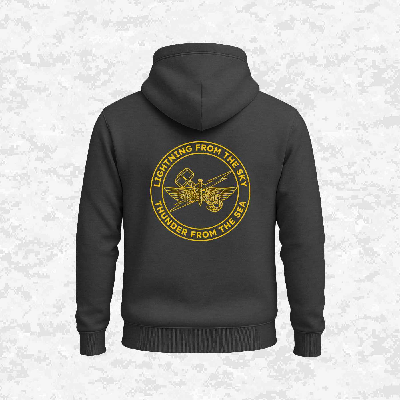 1st ANGLICO | Lightning From The Sky, Thunder From The Sea | Hoodie