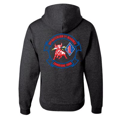 3rd Battalion 1st Marines Unit "Thundering Third" Hoodie