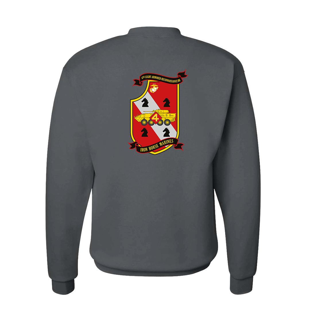 4th Light Armored Reconnaissance Battalion "Iron Horse Marines" Sweatshirt