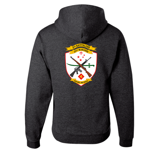 3rd Battalion 23rd Marines Unit "Lone Wolves" Hoodie